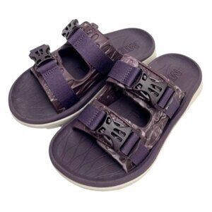 Merrell Sz 7 Purple Hut Ultra Wrap‎ Slide Sandals
